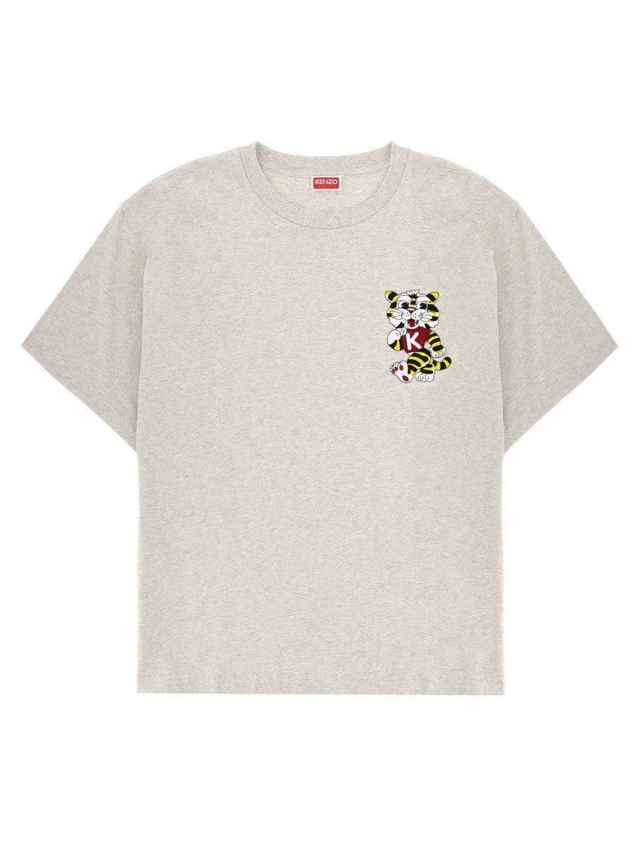 Kenzo Men's Kenzo Wild Tiger Shirt Grey