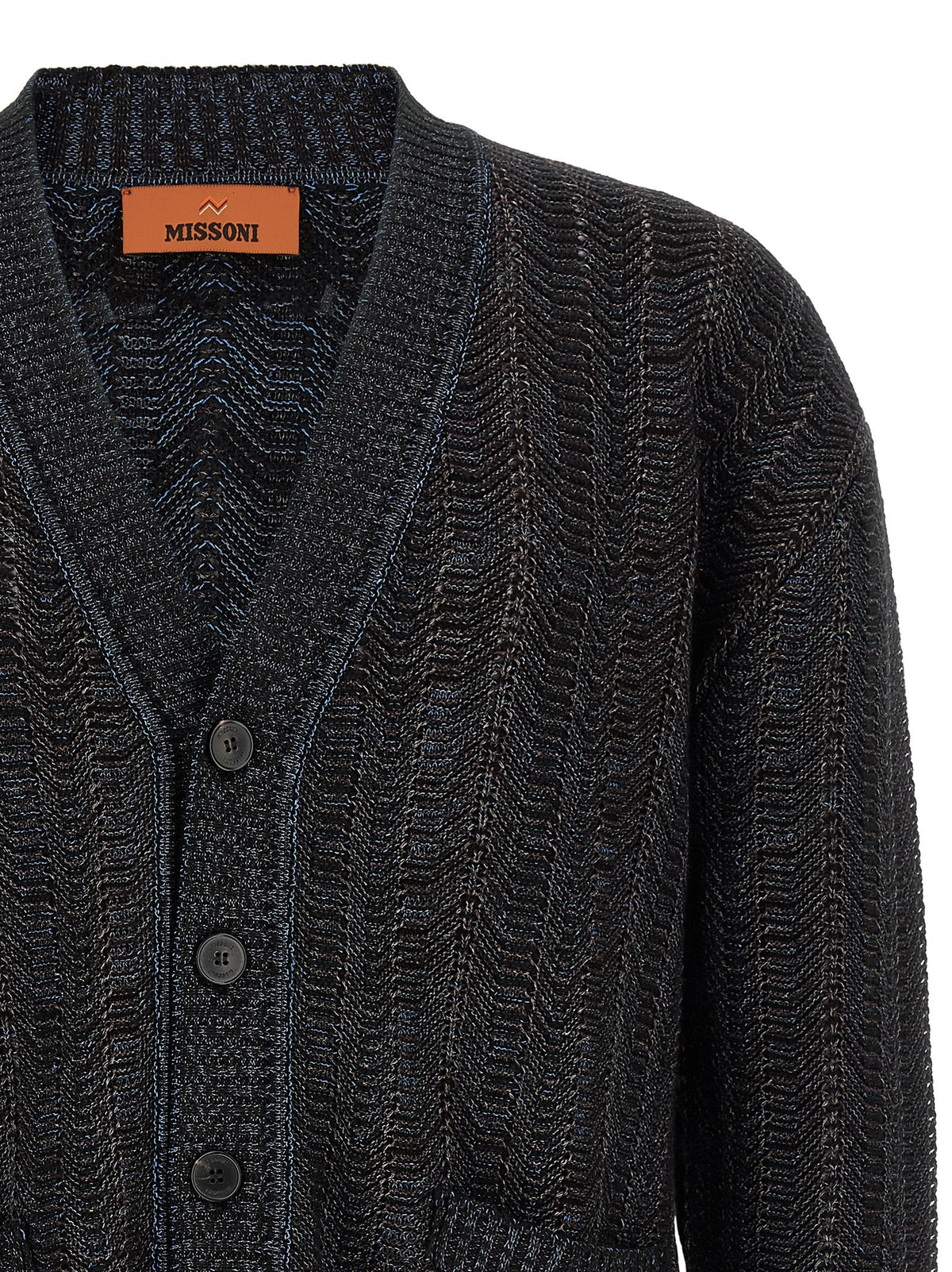 Missoni Knitted Cardigan Gold