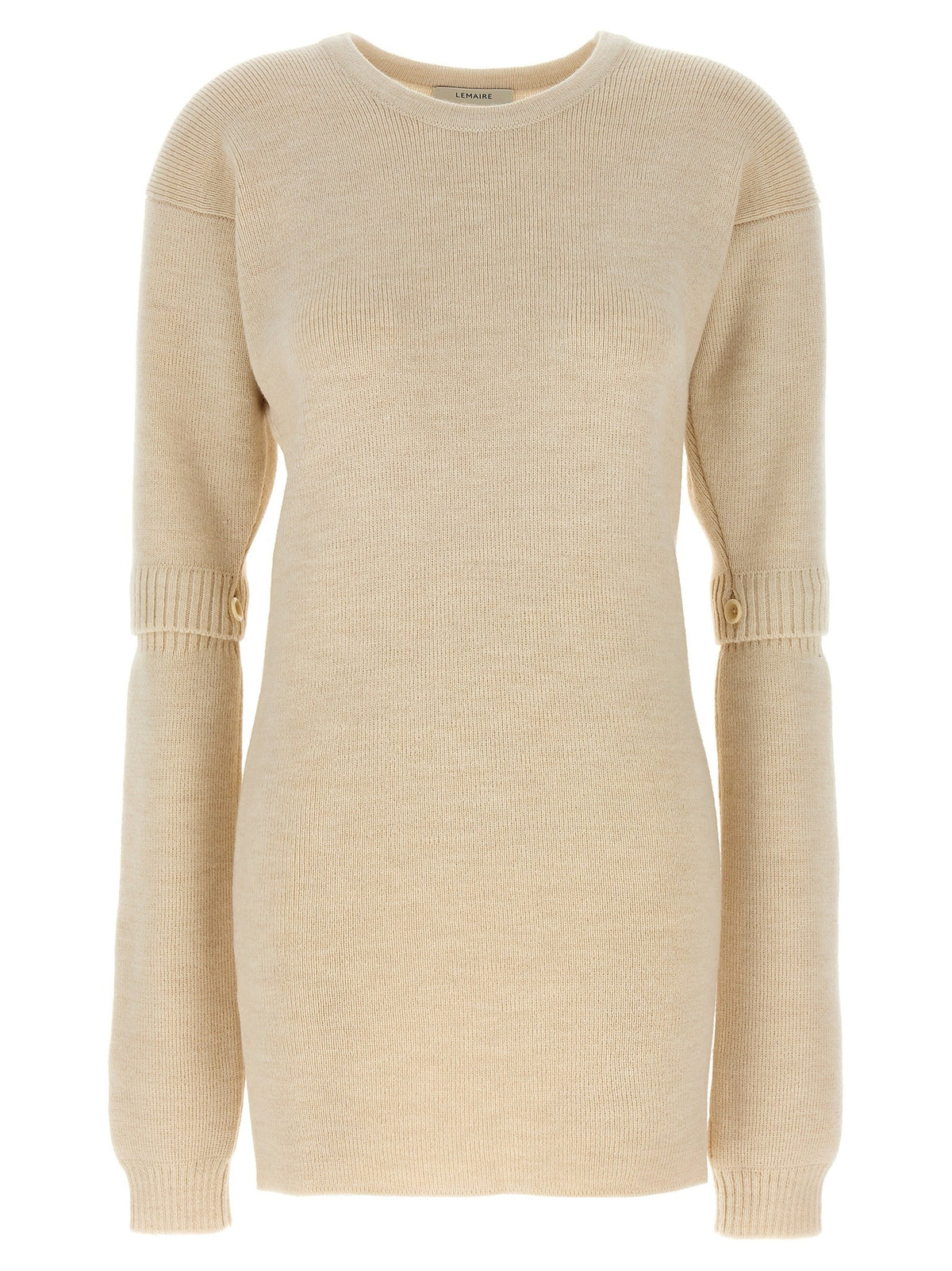 Lemaire Knitted Dress White