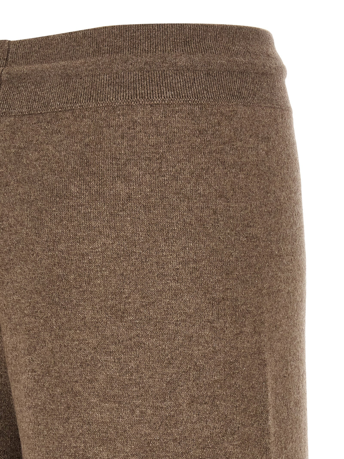 Agnona Knitted Pants Brown