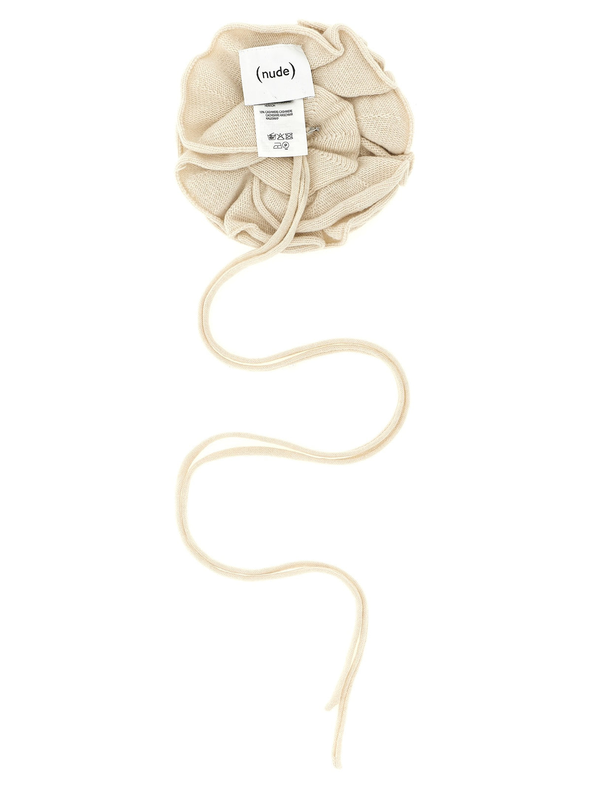 Nude Lucy Knitted Pin White