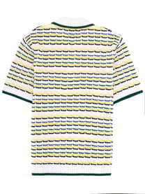 Casablanca Men's Knitted Polo Multicolor