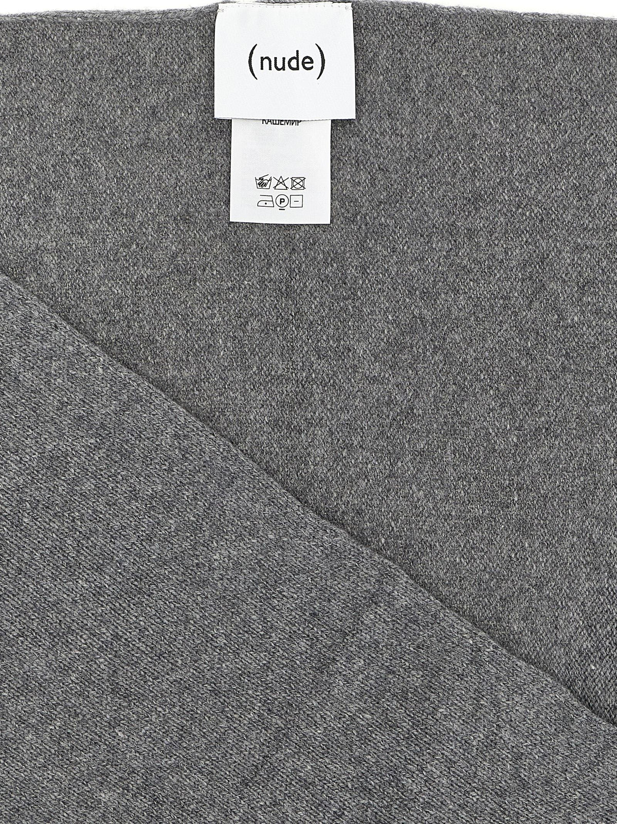 Nude Lucy Knitted Scarf Grey