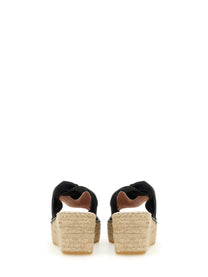 Manebi Women's Knot Sandal Black