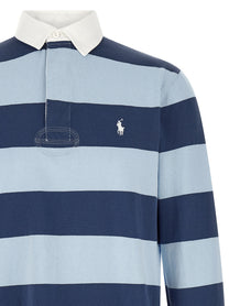 Polo Ralph Lauren Liconica Maglia Da Rugby Polo Shirt Blue