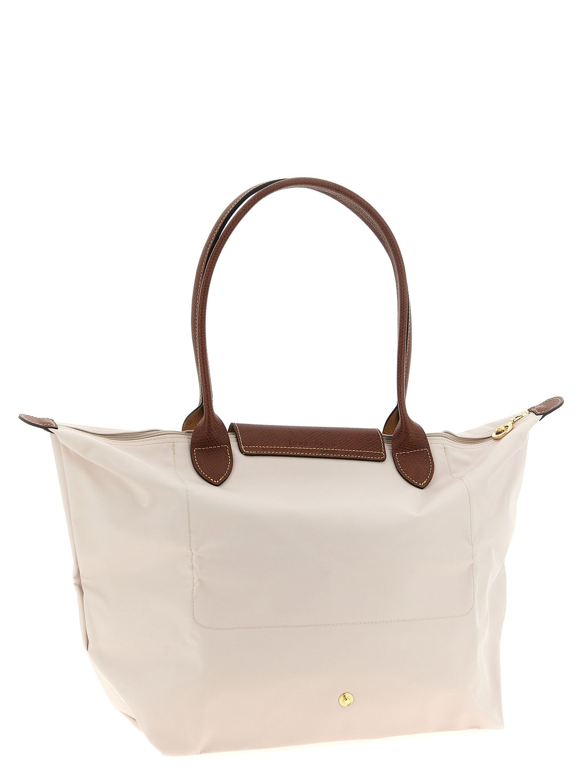 Longchamp Women's Le Pliage Original Large Nylon Shoulder Bag White