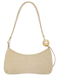 JACQUEMUS Women's LA Bag Bisou Perle Beige, view 2