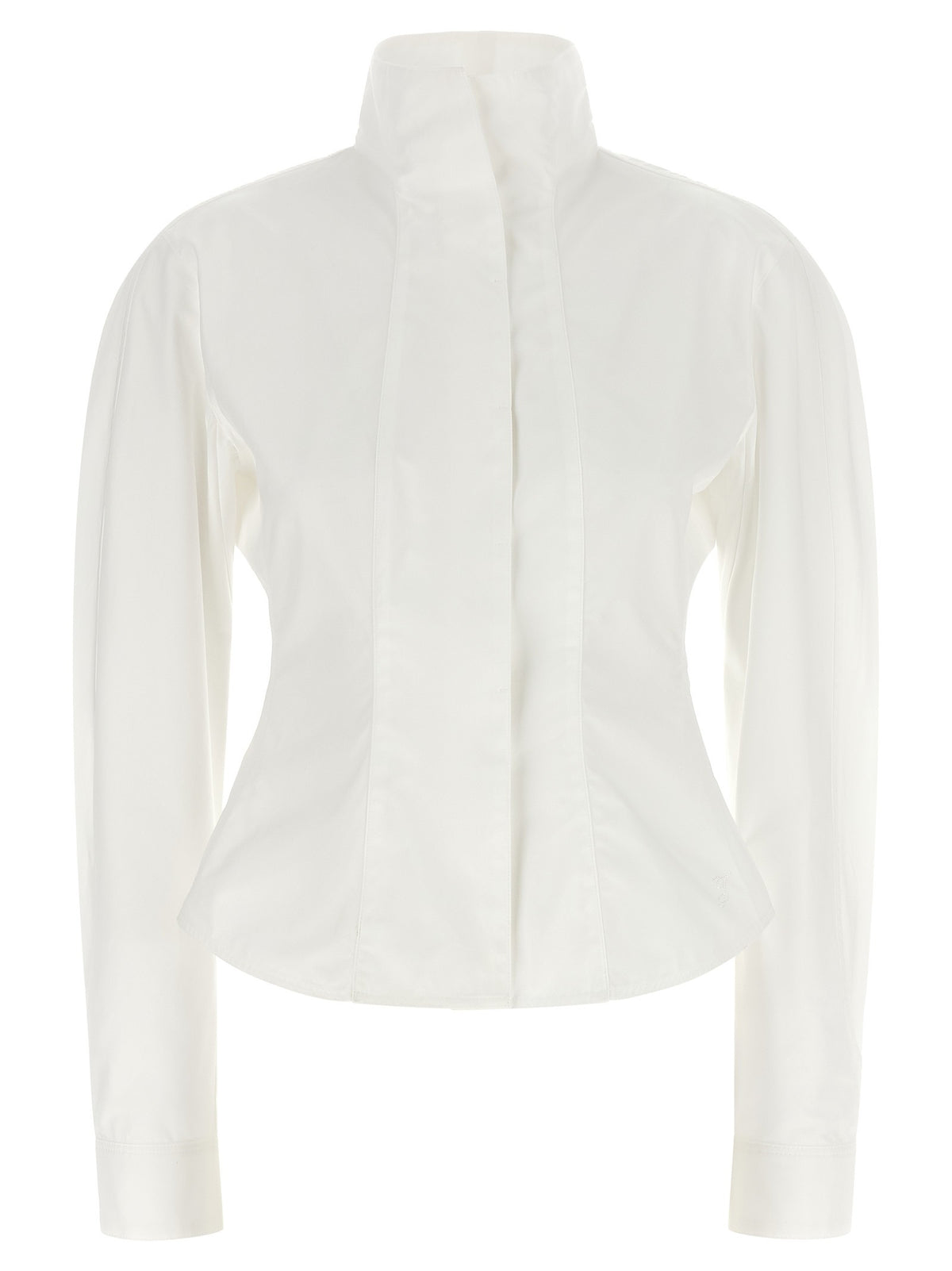 JACQUEMUS La Chemise Tulipe Shirt White