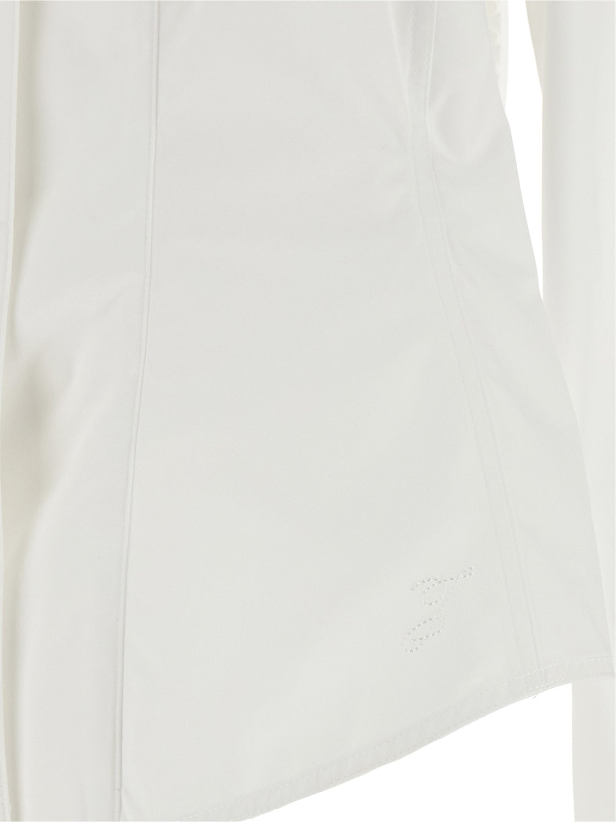 JACQUEMUS La Chemise Tulipe Shirt White