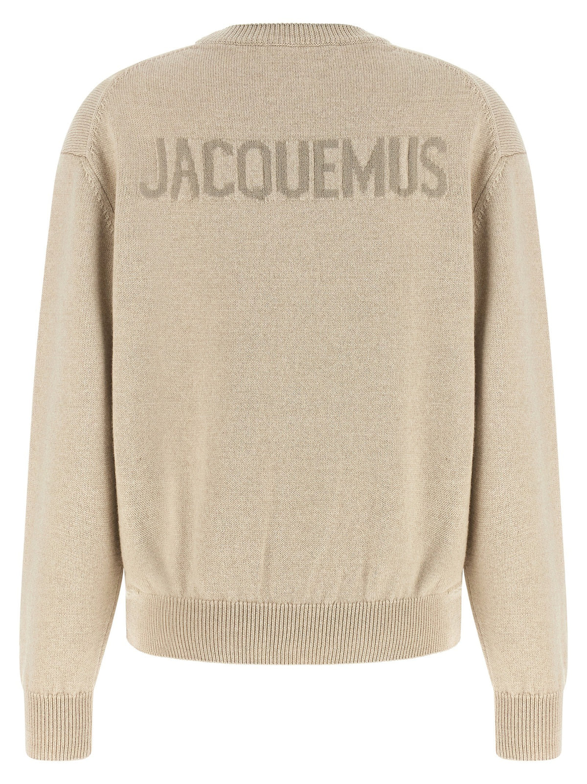 JACQUEMUS La Maille Moulin Sweater Beige