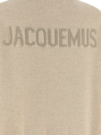 JACQUEMUS La Maille Moulin Sweater Beige
