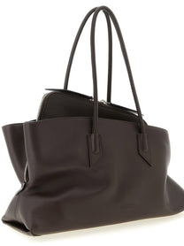 The Attico La Passeggiata Medium Shoulder Bag Brown