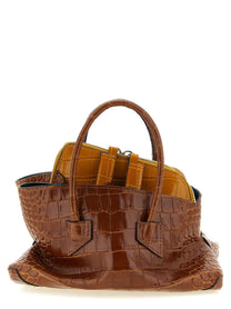 The Attico La Passeggiata Mini Handbag Brown