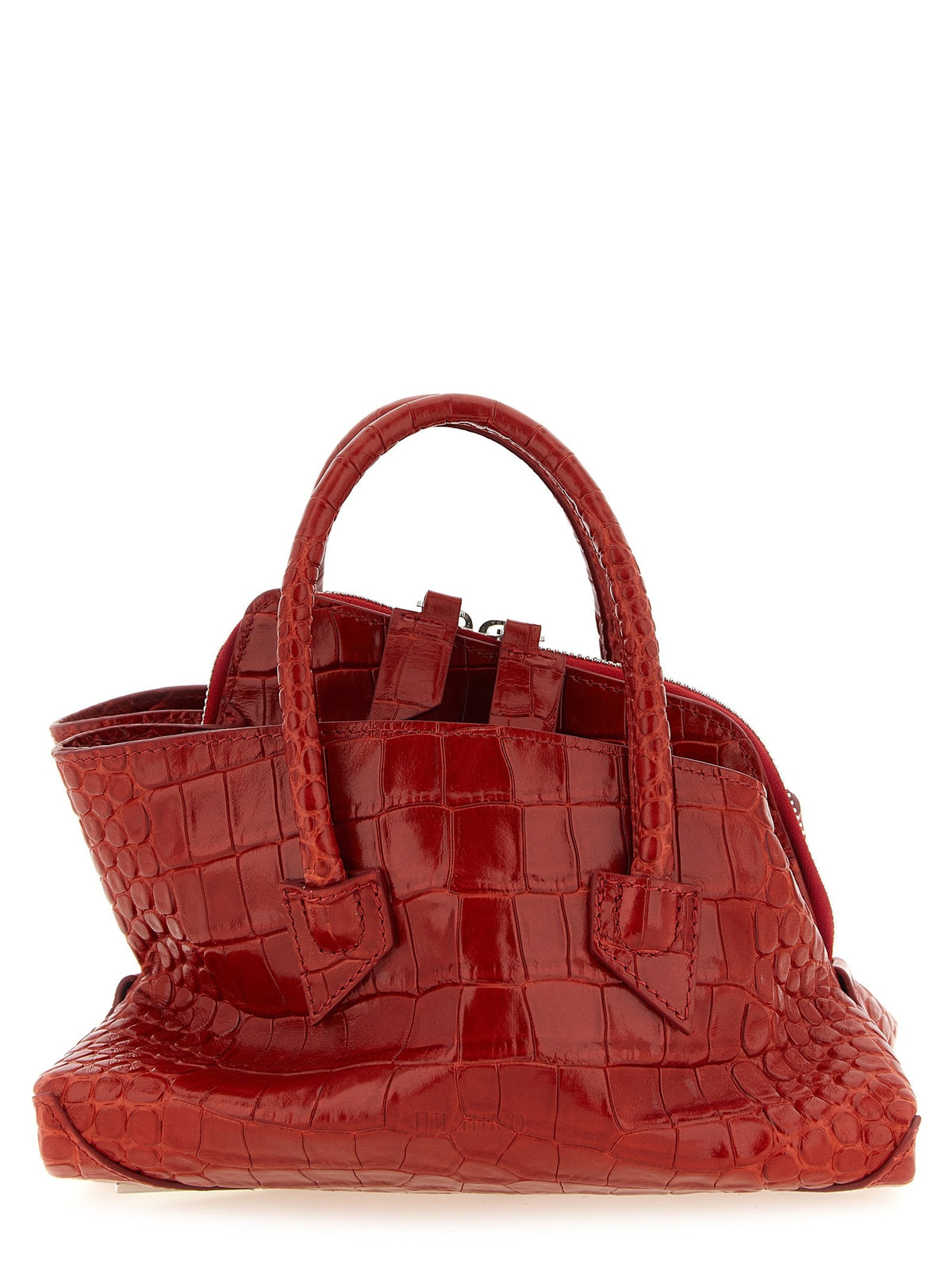 The Attico La Passeggiata Mini Handbag Red