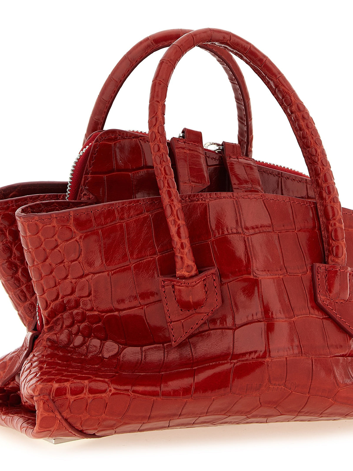 The Attico La Passeggiata Mini Handbag Red