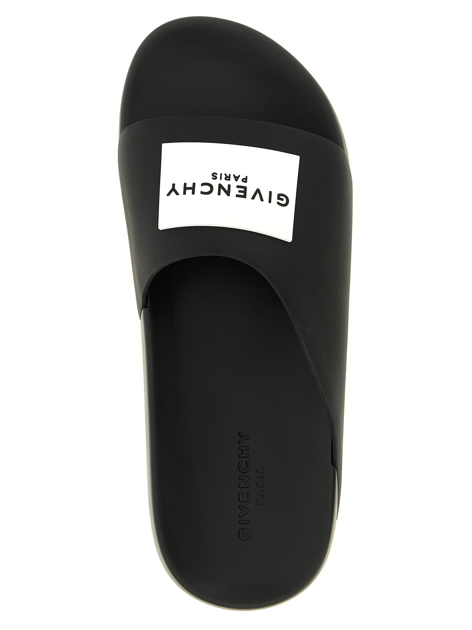 Givenchy Men's Label Mules Black