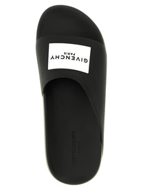 Givenchy Men's Label Mules Black