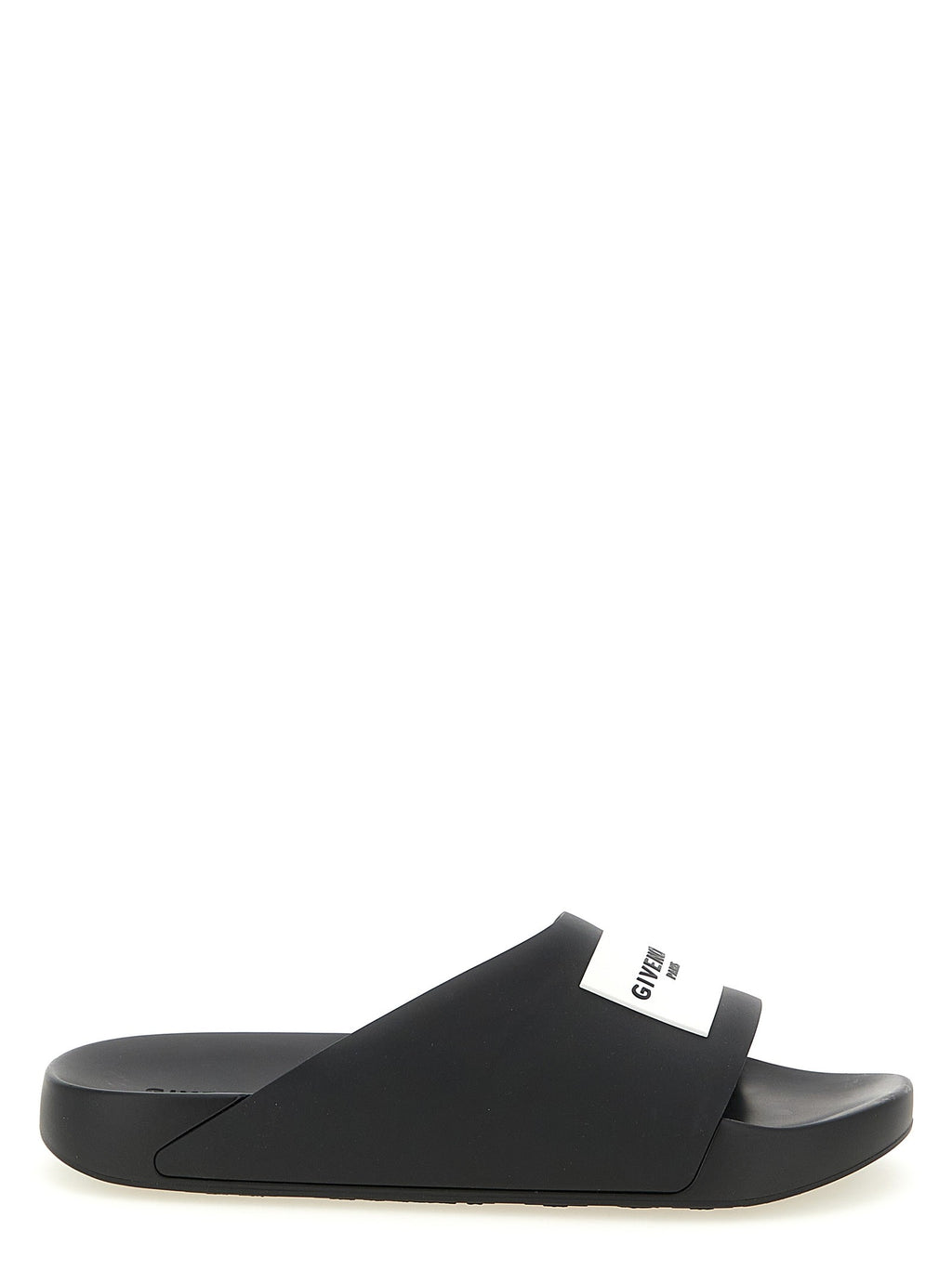 Givenchy Men's Label Mules Black