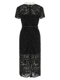 self-portrait Lace Dress Black