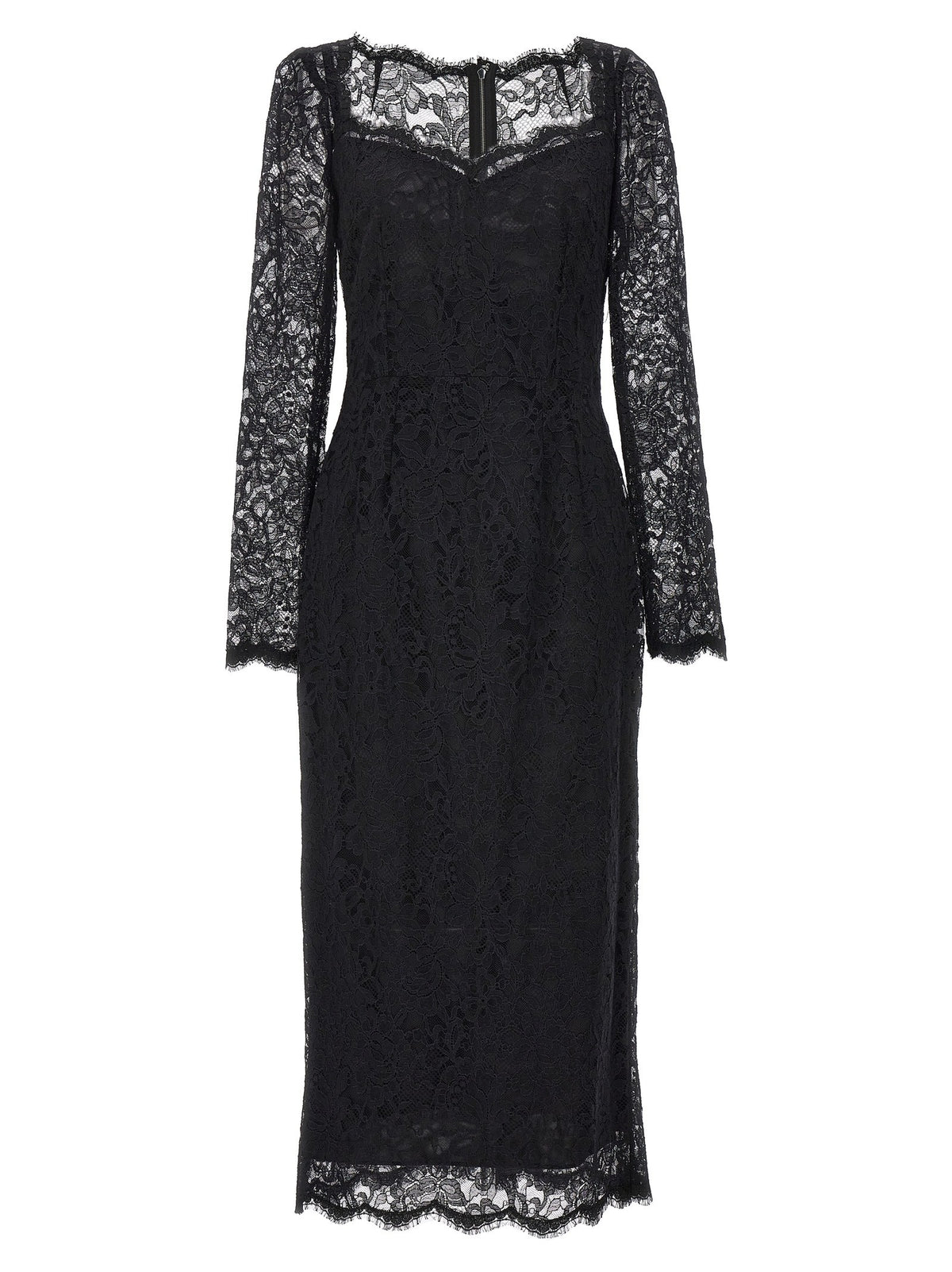 Dolce &amp; Gabbana Lace Dress Black