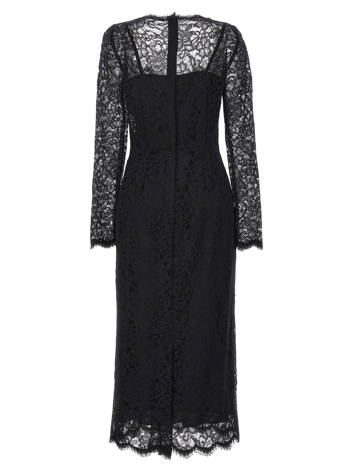 Dolce &amp; Gabbana Lace Dress Black