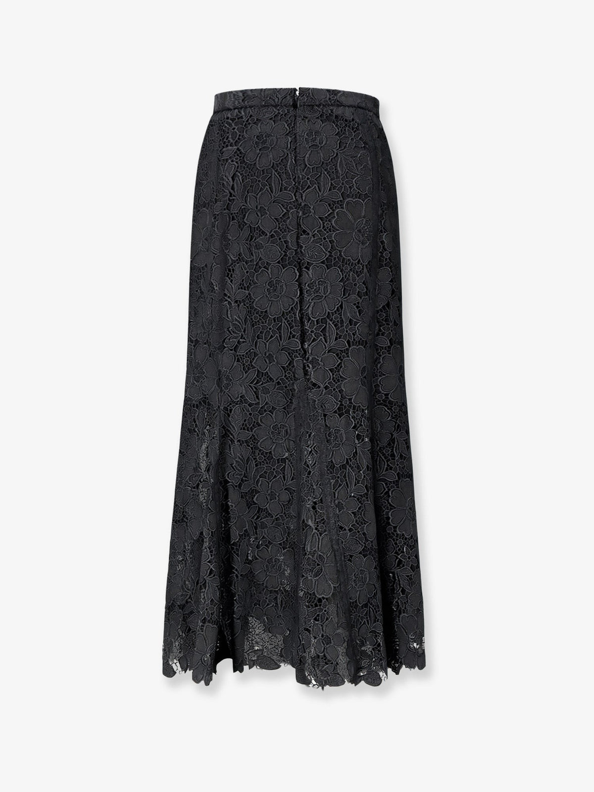 self-portrait Women's Lace Midi Skirt Black