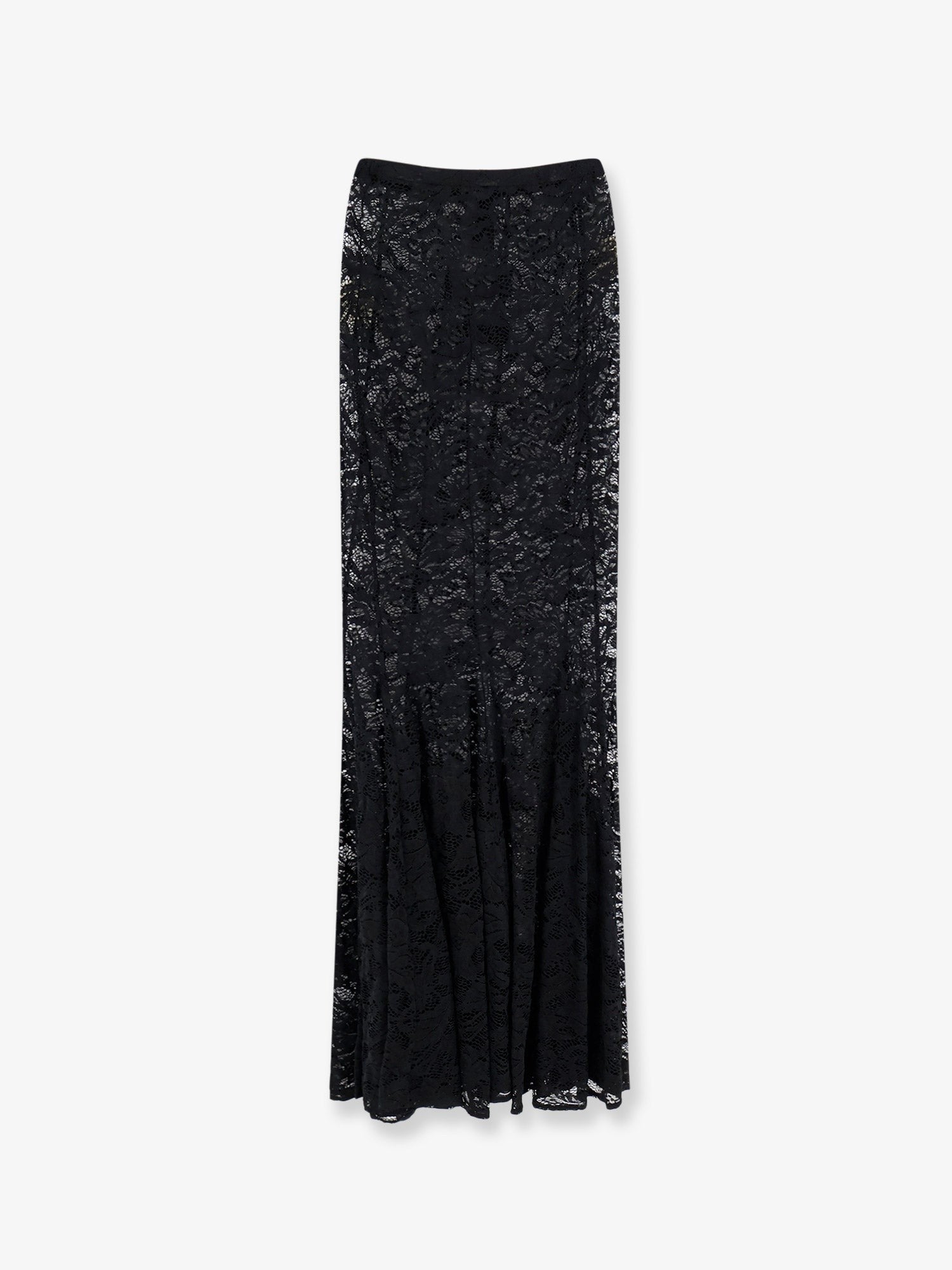 Actualee Women's Lace Skirt Black