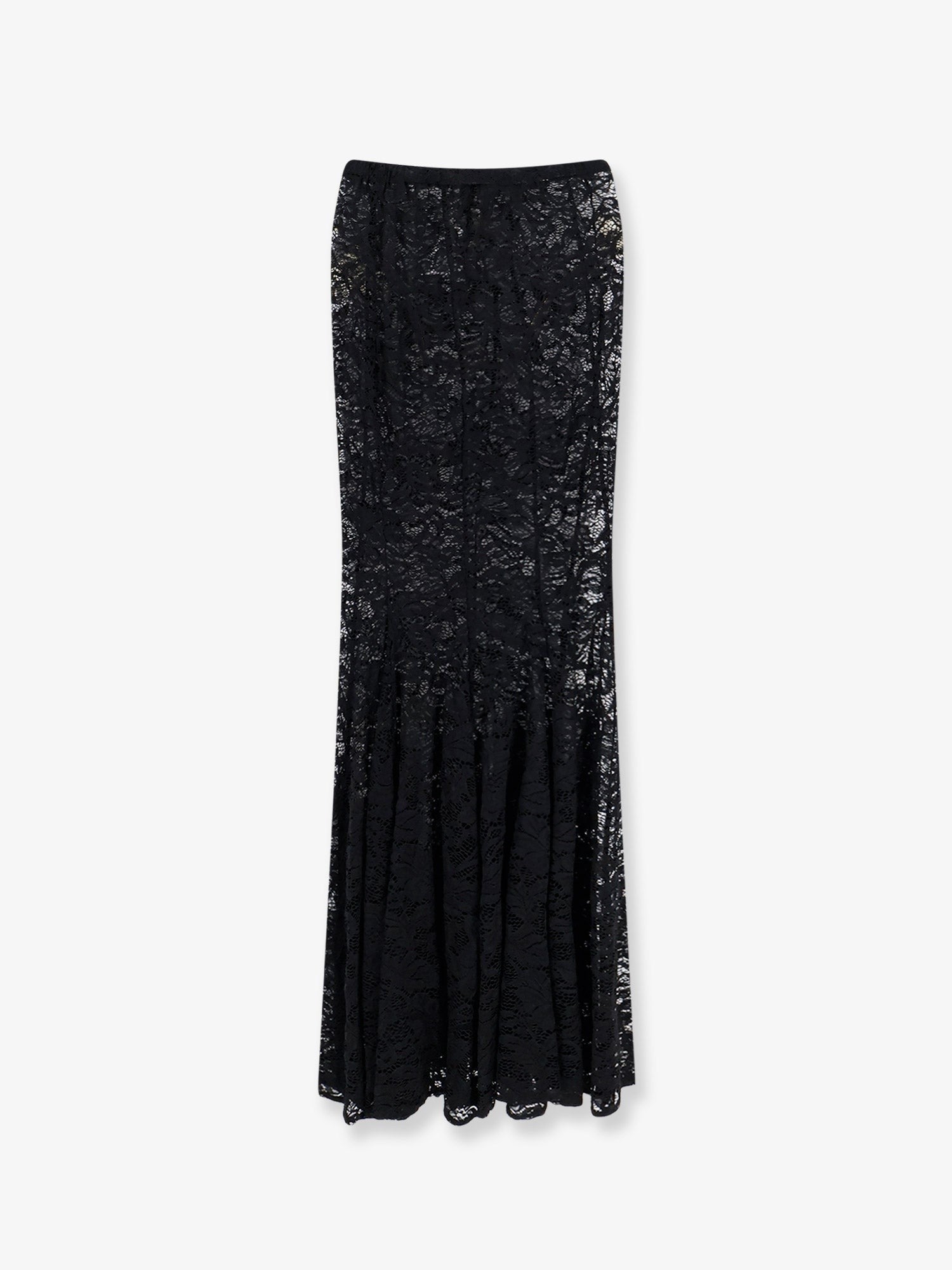 Actualee Women's Lace Skirt Black