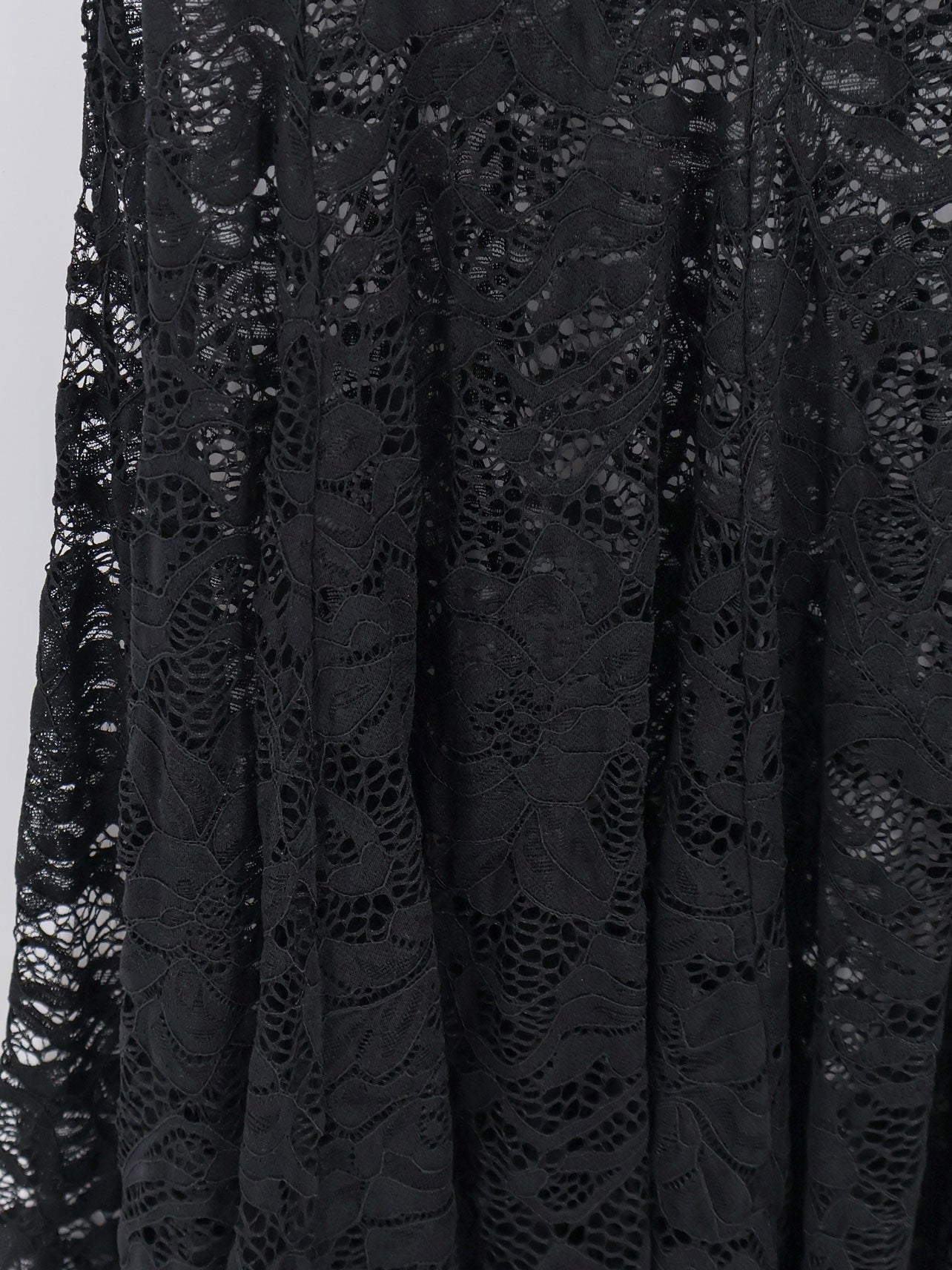 Actualee Women's Lace Skirt Black