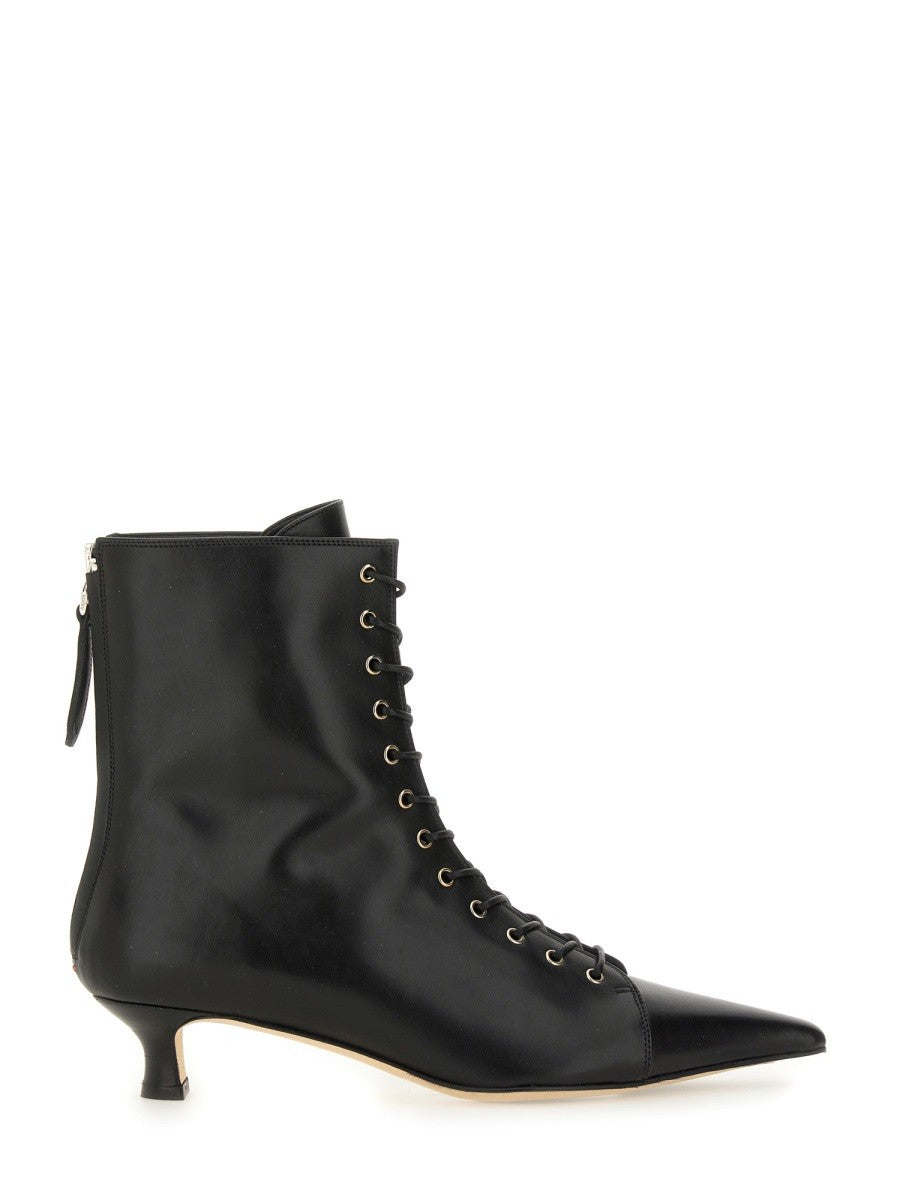 Aeyde Women's Lace up Boot Trixi Black