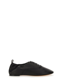 LANVIN Women's Lace up Slipper Black