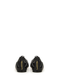 LANVIN Women's Lace up Slipper Black