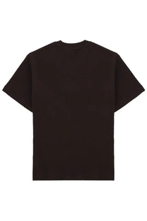 Lacoste men’s shirt con brown black short-sleeved crew neck t-shirt made of soft cotton for casual wear