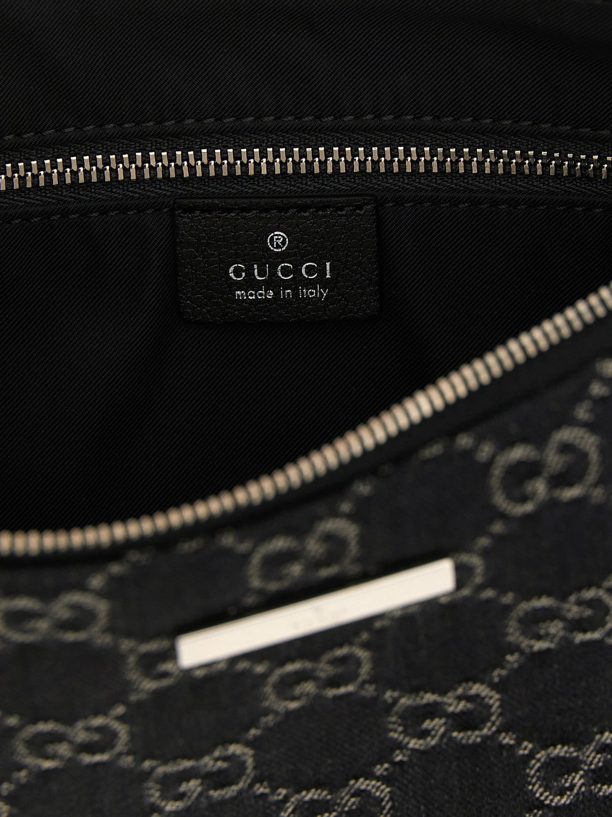 Gucci Lady Lunetta Shoulder Bag Black