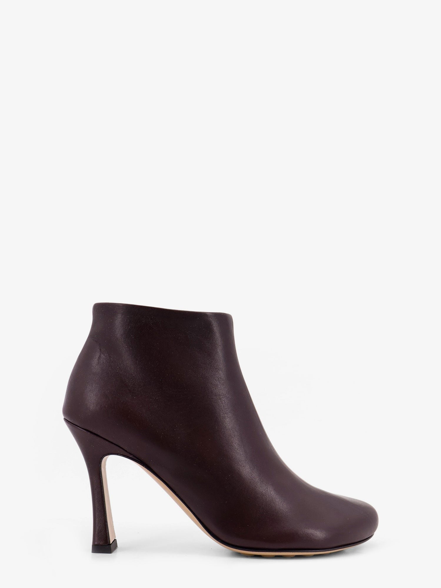 Bottega Veneta Women's Lagoon Leather Ankle Boot Red