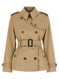 Burberry Lakefield Trench Coat Beige