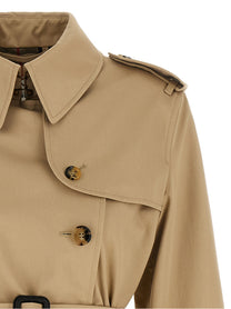Burberry Lakefield Trench Coat Beige