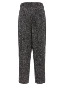 Missoni Lamé and Sequin Yarn Pants Black