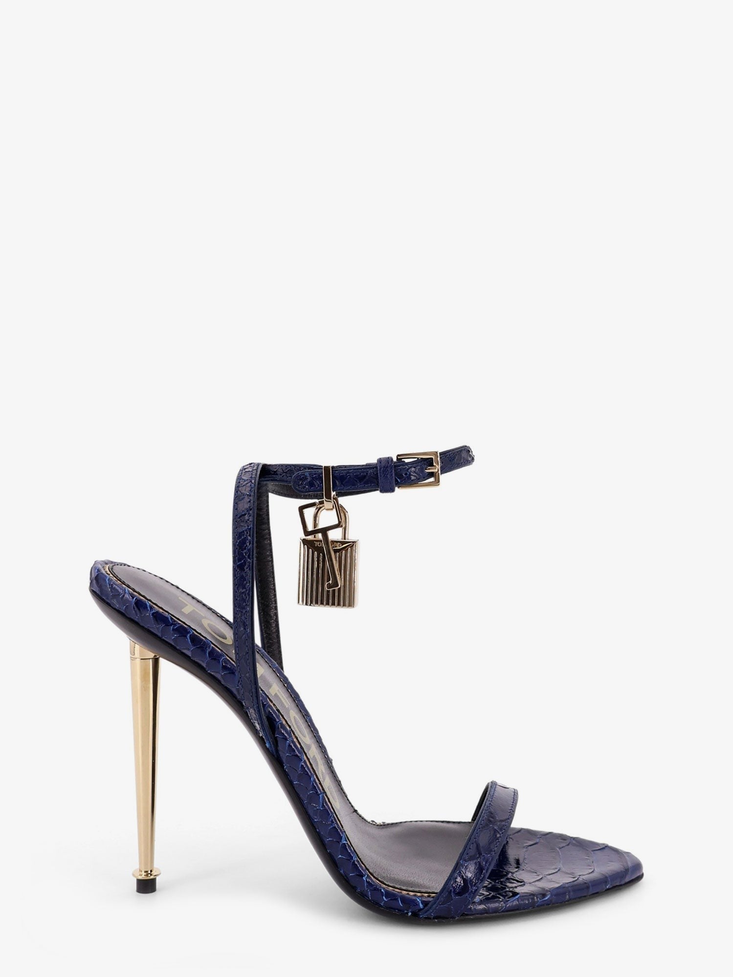 Tom Ford Women's Padlock Sandals Blue