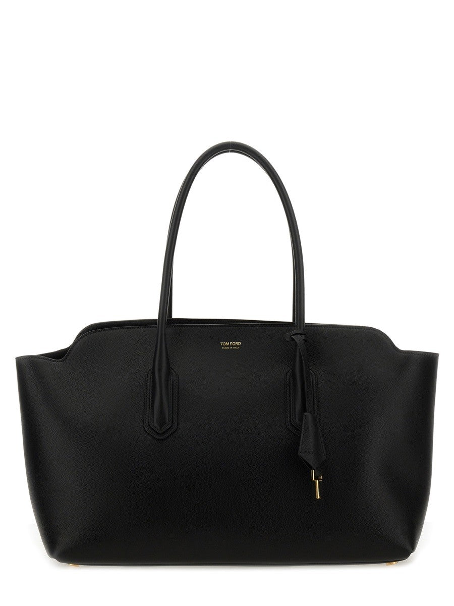 Tom Ford Women's Large Leather Bag Black