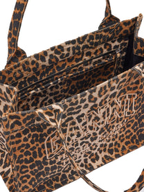 Ganni Women's Borsa Tote Large Con Pattern