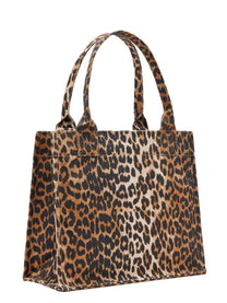 Ganni Women's Borsa Tote Large Con Pattern