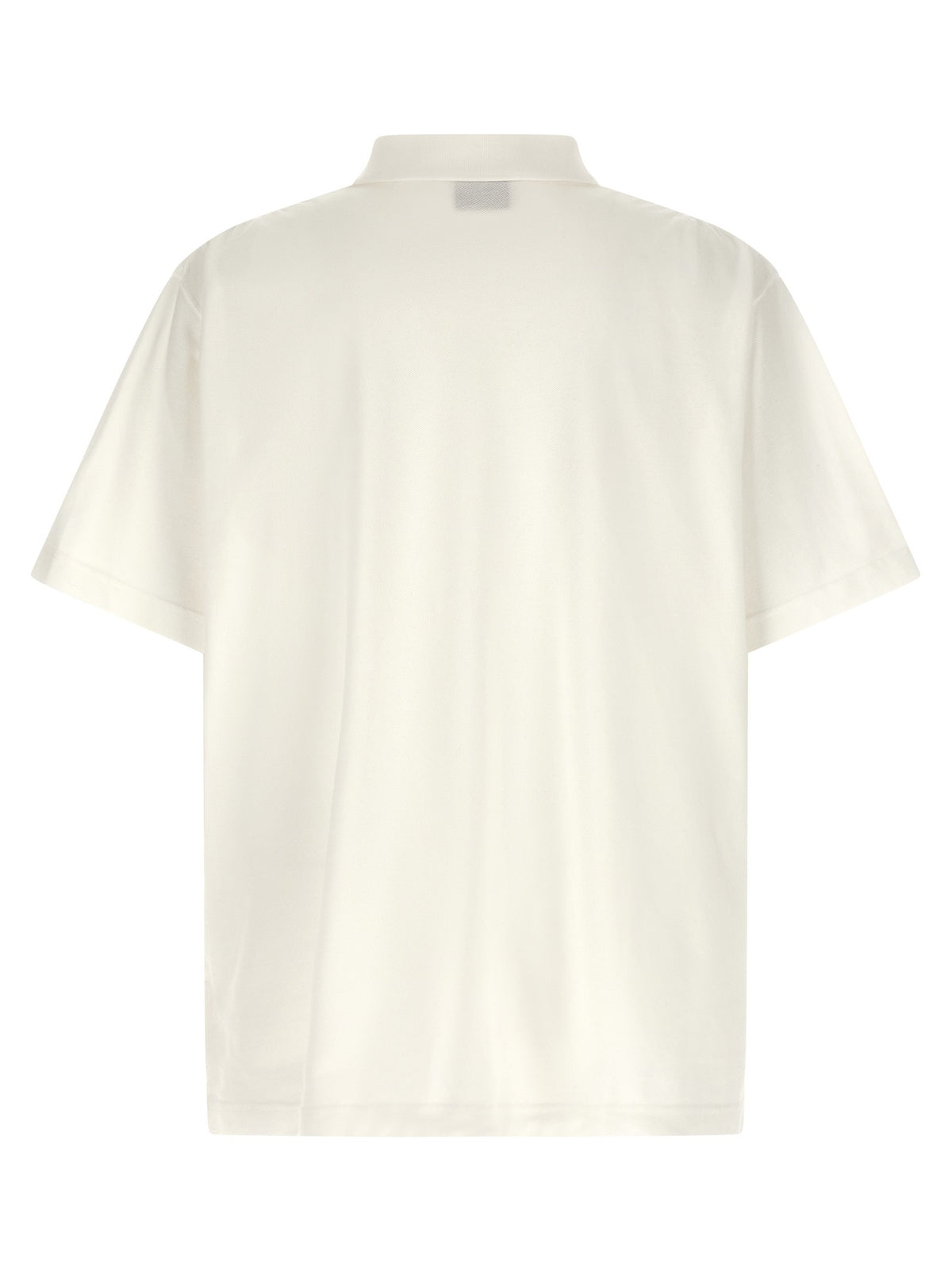 Balenciaga Laurel Classic Polo Shirt White