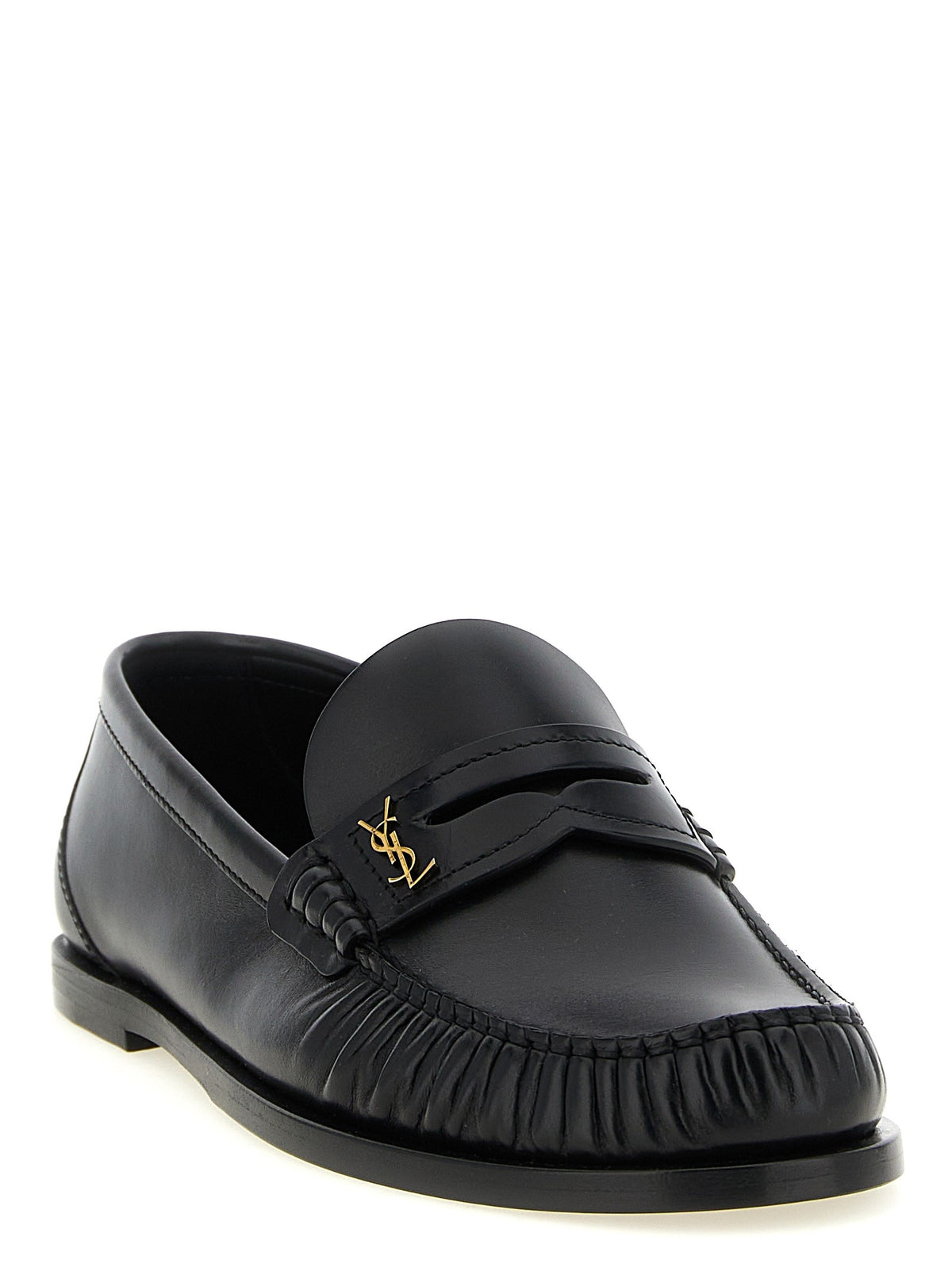 Saint Laurent Laurent Loafers Black