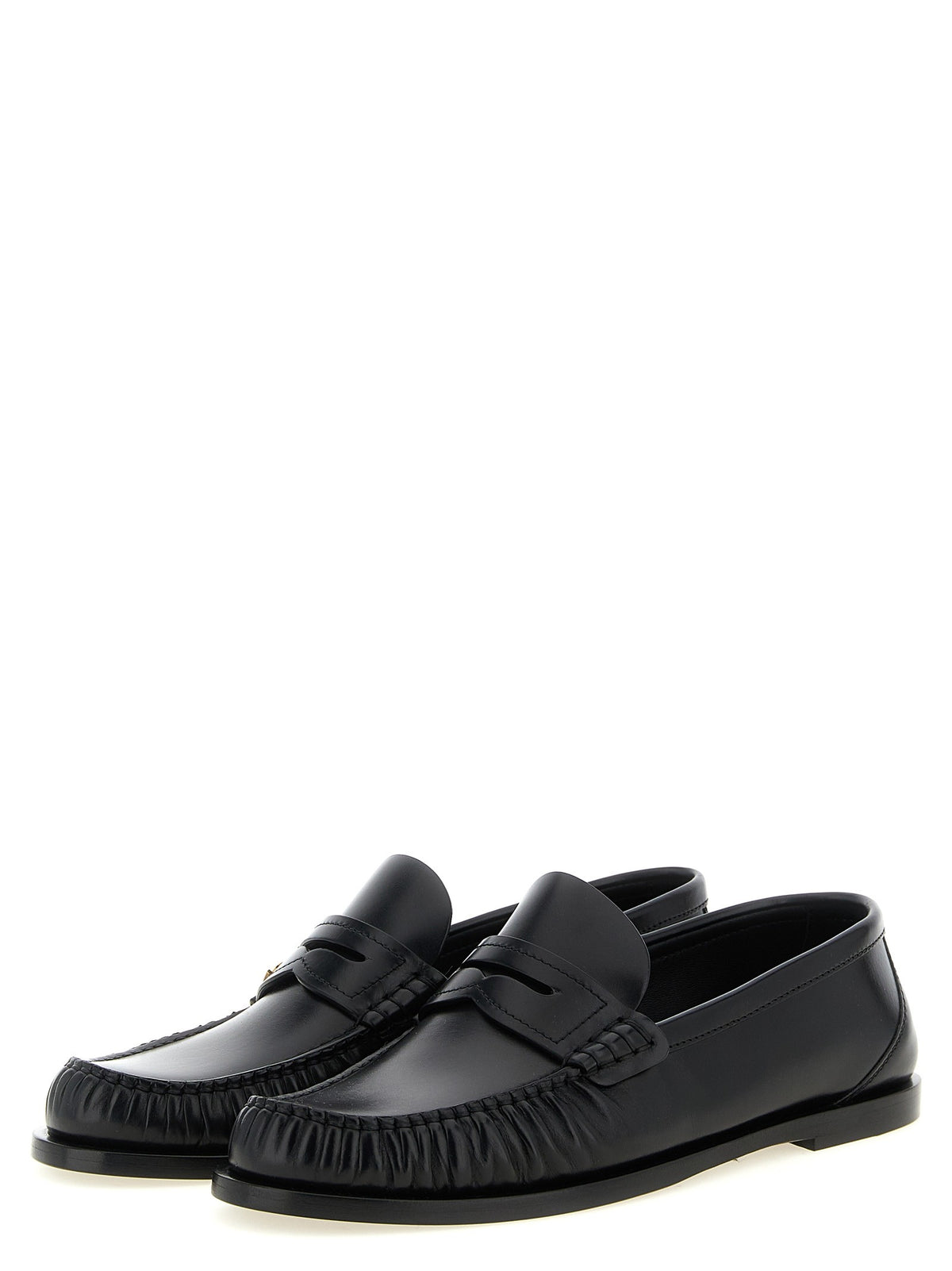 Saint Laurent Laurent Loafers Black