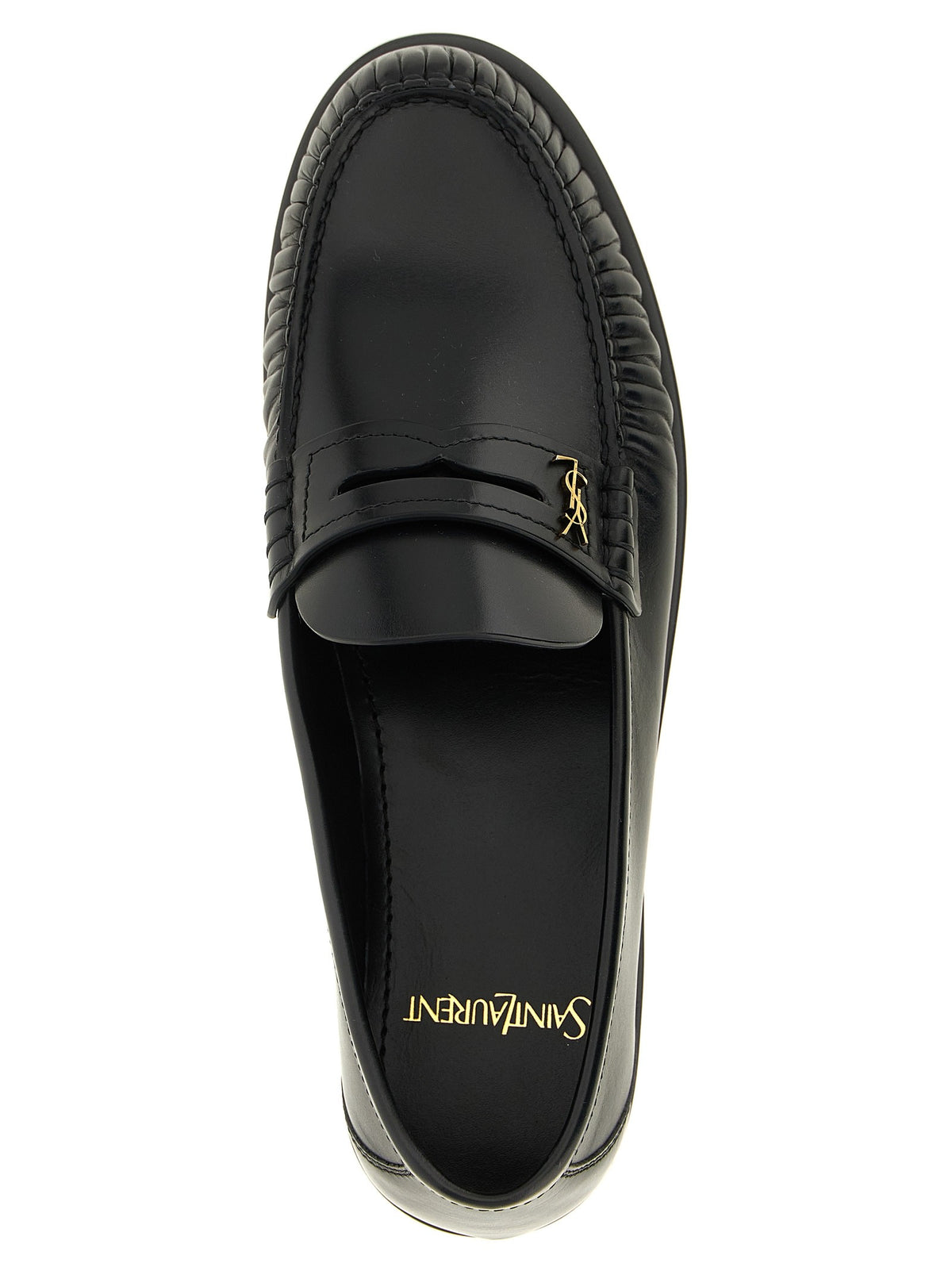 Saint Laurent Laurent Loafers Black