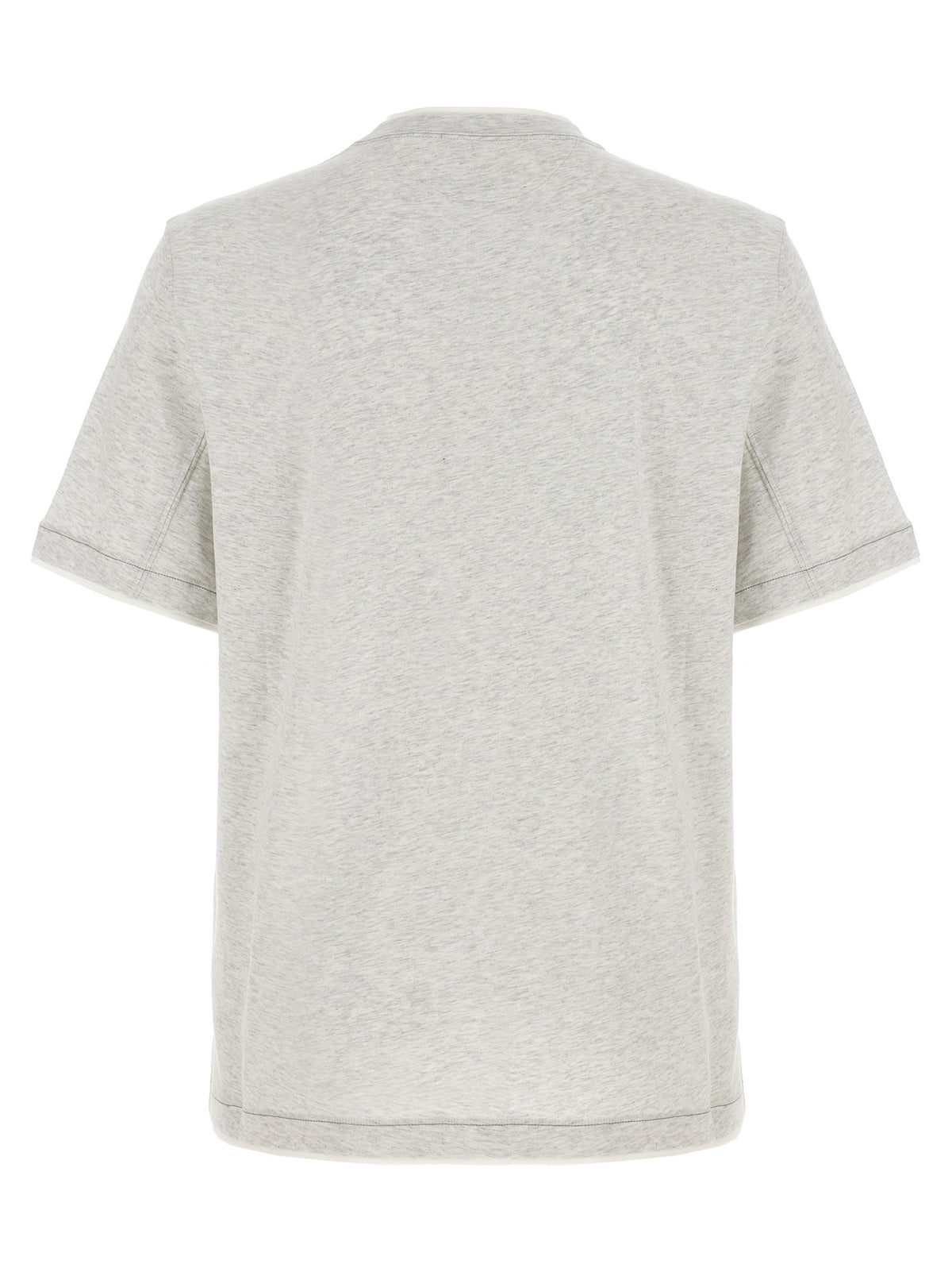 Brunello Cucinelli Layered Shirt Grey