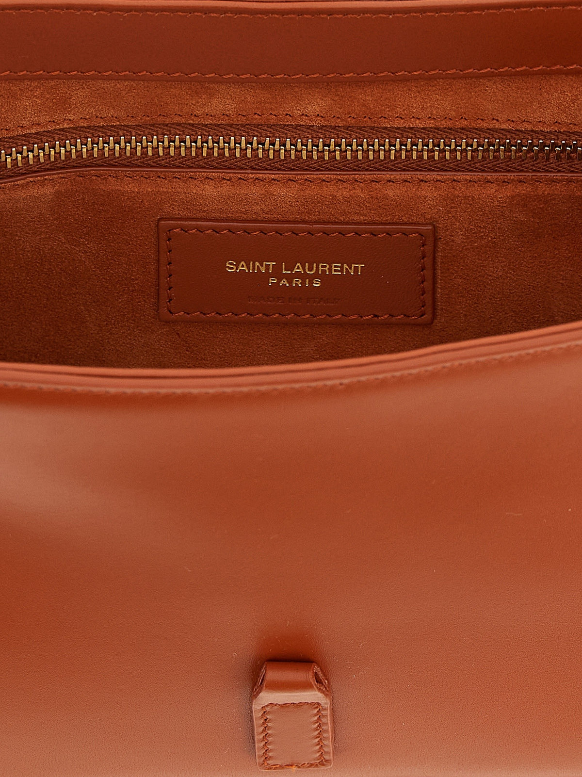 Saint Laurent Le À Small Shoulder Bag Orange