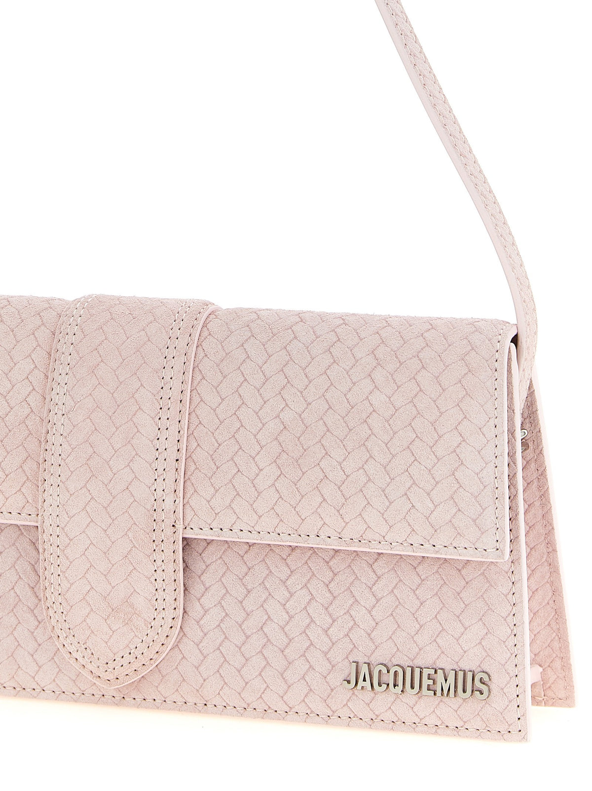 JACQUEMUS Le Bambino Long Shoulder Bag Blue, view 3