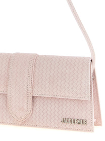 JACQUEMUS Le Bambino Long Shoulder Bag Blue, view 3